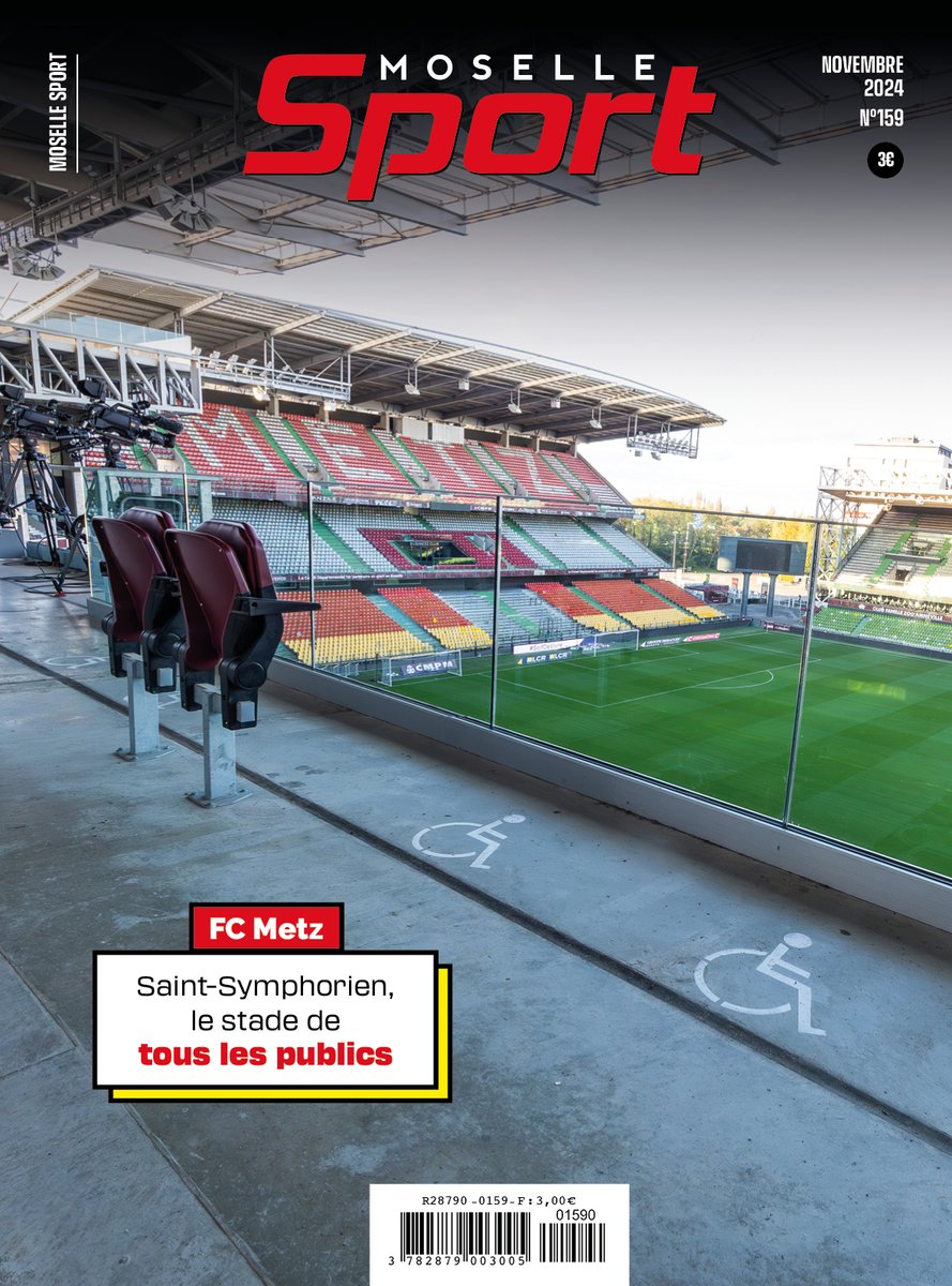 Le nouveau numéro de Moselle Sport est en kiosque.  

➡️ Le sommaire : mosellesport.fr/magazine/mosel…