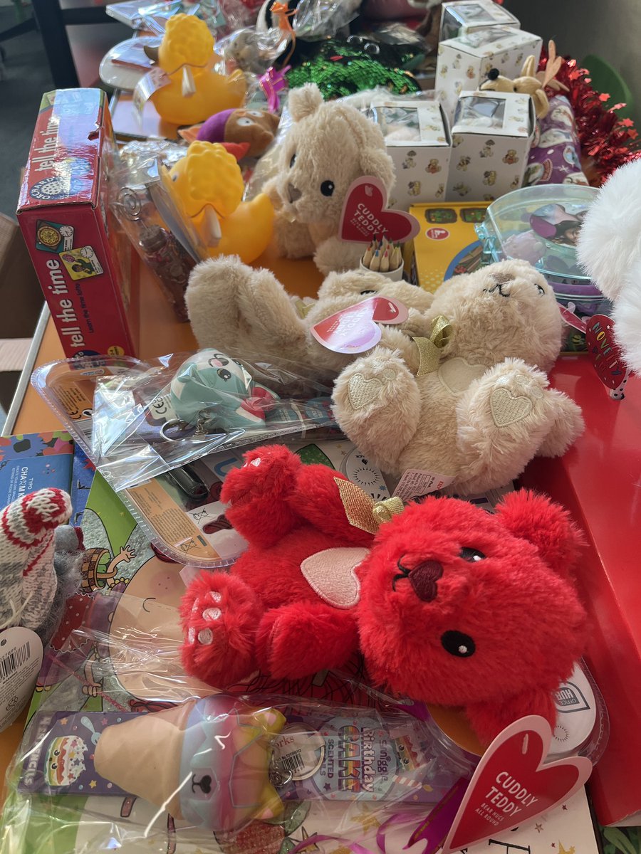 Our Christmas Gift Room is open! Lots of children have already visited to pick and wrap presents for loved ones 🎄🎁
