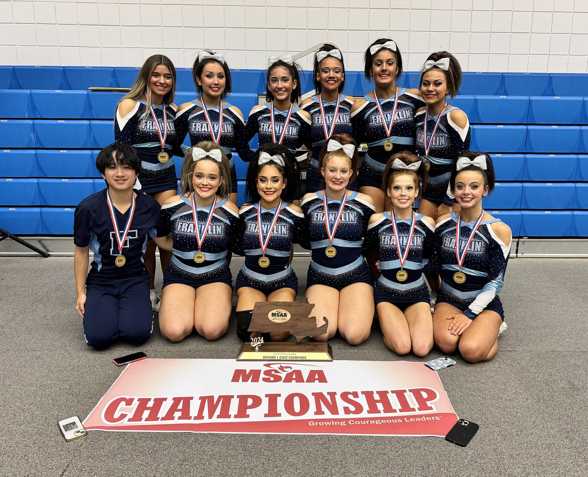 Your 2024 Fall Division 1 State Champions 🏆  The perfect way to end a phenomenal season!