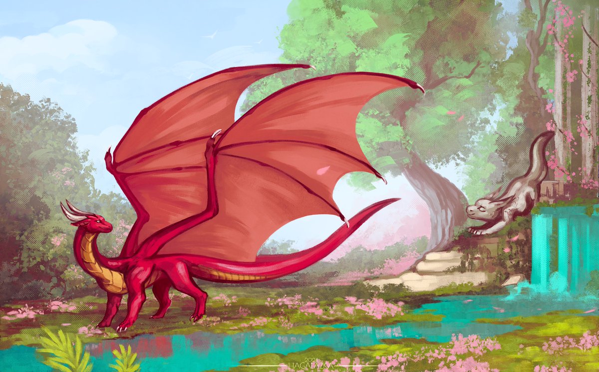 Thank you, <a href="/Hagalazka/">🍂 Hagalazka 🥐☕️ | Commissions open!</a>! ❤️💛❤️