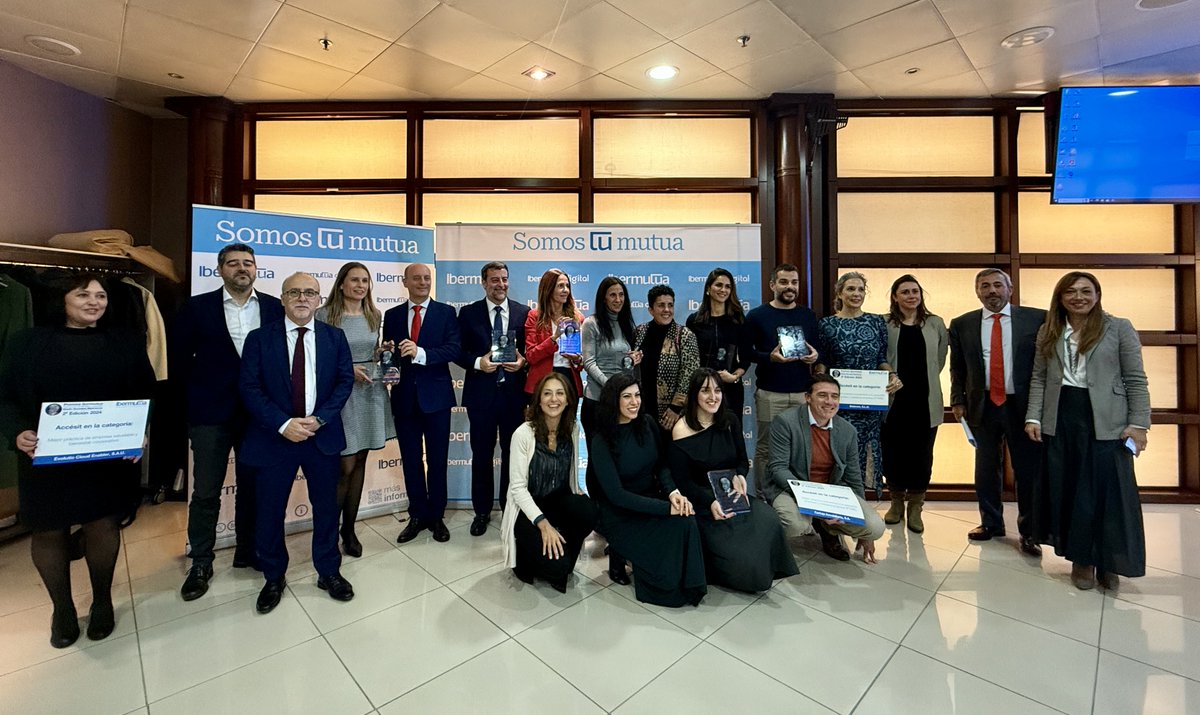 🏆 Los premiados en esta 2ª edición son #FitosoilLaboratorios, #TécnicasdeSoft, <a href="/europoolsystem/">Euro Pool System</a>, Aluminios #Cortizo Manzanares, #ConstructoraSanJosé, #ConvotisIberia, @PWC_Spain  , @Capgemini_Es  y el influencer en PRL <a href="/Ramonpmerlos/">Ramón Pérez Merlos</a>