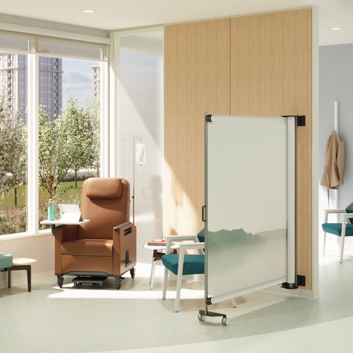 In healthcare, controlling the spread of harmful viruses is a challenge. KwickScreen, a leader in innovative, portable, retractable partition screens designed specifically for healthcare environments, can aid in these efforts. Check out this product: bit.ly/4fCLau5
