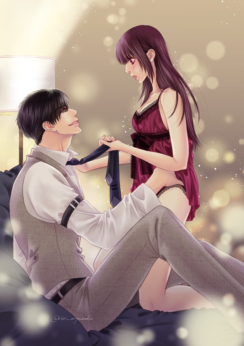 「レイ主も。#恋と深空二次創作 #レイ主 」|綾坂璃緒(雛希ゆた)のイラスト