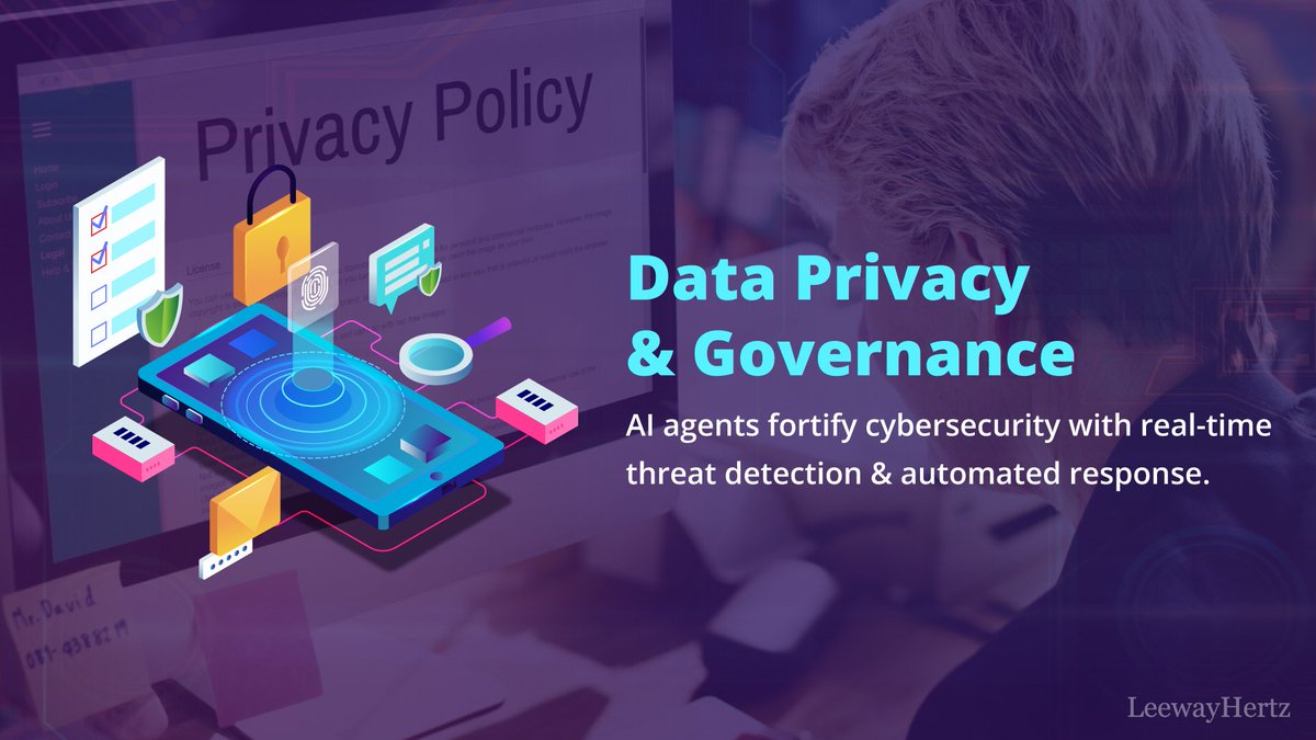 Learn how AI agents boost efficiency, strengthen security, and drive smarter decisions.

👉leewayhertz.com/ai-agent-for-i…

#AI #ArtificialIntelligence #AIagents #Cybersecurity #IT #InformationTechnology #GenAI #AIusecases #AIdevelopment #AItechnology #AIinnovation #LeewayHertz