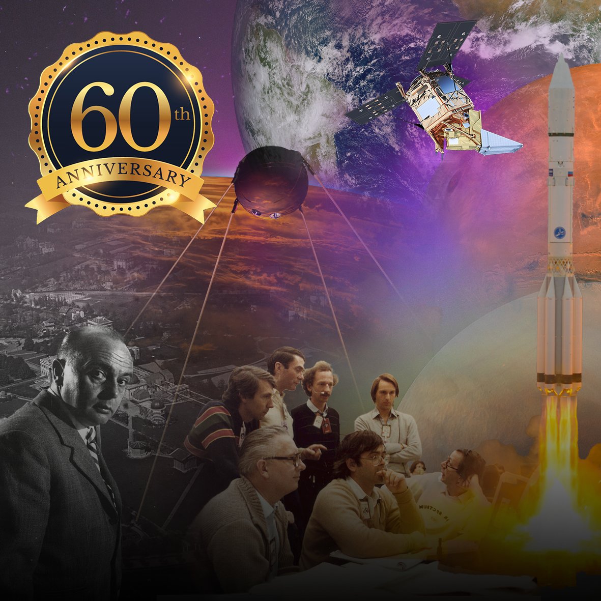 #OnThisDay, November 25th in 1964, exactly 60 years ago, Marcel Nicolet took the initiative to seperate the #Aeronomy department from <a href="/meteobenl/">KMI</a> <a href="/meteobefr/">IRM</a>, founding the Institute for #SpaceAeronomy, and also becoming its first director 
#BIRA_IASB60years
