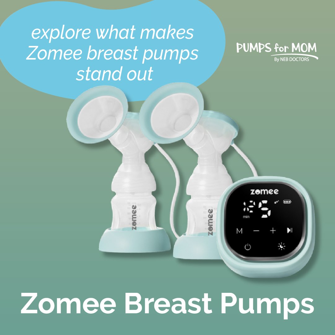 PumpsForMom's tweet photo. ✨ Moms deserve comfort, convenience, and efficiency! Zomee delivers just that, making breastfeeding easier!

Curious about what sets Zomee apart? Read our latest blog spotlight to discover its standout features and benefits: https://t.co/uLyD4pdKua 💖 

#Breastfeeding https://t.co/oT2R7q4nEr