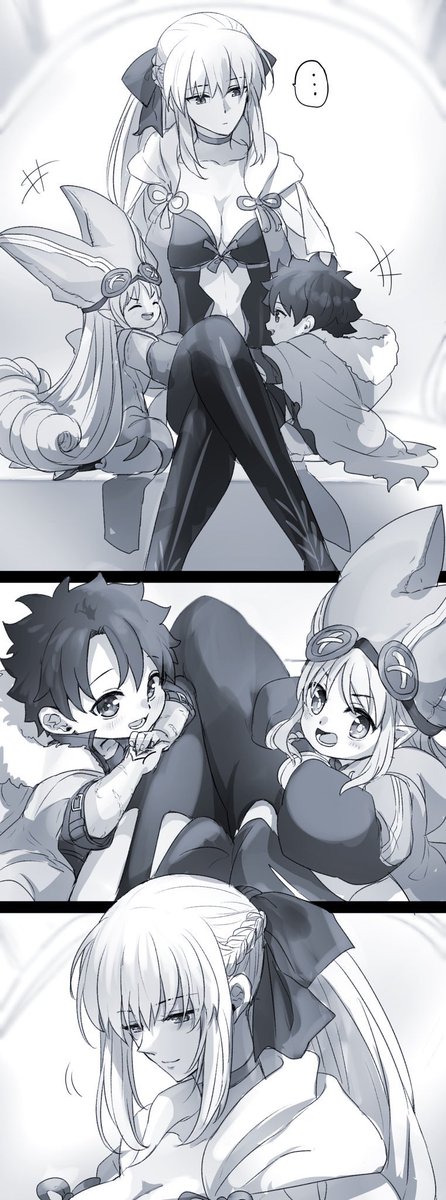 【再掲】幼児化注意 #幸デアのちびぐだ
ハベニャンと同サイズは流石に小さ過ぎるとは思った。 