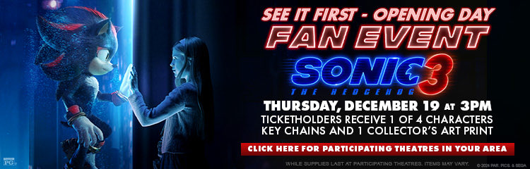 VideoGames0302's tweet image. The two commemorative gifts for the Sonic Movie 3 Fan Event were revealed today!!! You get 1 of 4 character key chains and one collectors art print!!! These are awesome gifts and I have my tickets for the fan event!! #SonicMovie3 #FanEvent #Gifts #Tickets #SonicTheHedgehog #SEGA