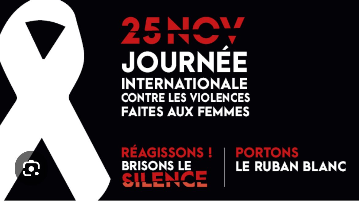 #25novembre, journée internationale de lutte contre les violences faites aux femmes 
Pensées pour Gisèle Pélicot qui a, avec  courage, montré que la honte devait changer de camp
☎️ 3919