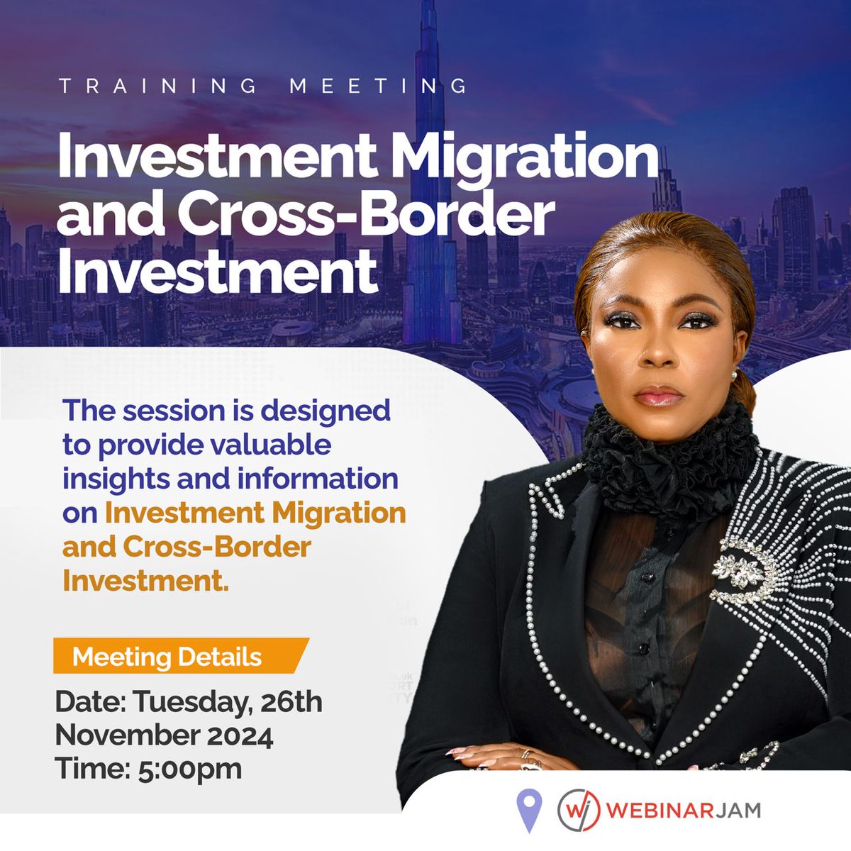 LifecardI's tweet photo. Are you ready to explore the future of global investments and cross-border opportunities?

We’re excited to invite you to a training session with Grace Ofure on Investment Migration and Cross-Border Investment 

Seats are limited, so don’t miss out, send a dm to register. https://t.co/nCMe7f8BCq