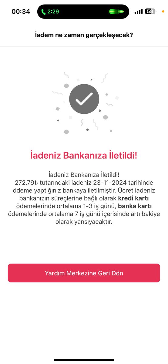 busraatutak's tweet photo. @yemeksepeti @ys_market 
24 Kasım 16.00 tarihinde Esentepe kartala vermiş olduğum 272 küsür tutarındaki siparişim önce 10’ar dakika arta arta teslim süresi uzatıldı ardından sipariş iptal edildi. https://t.co/PSNN5xlIBE