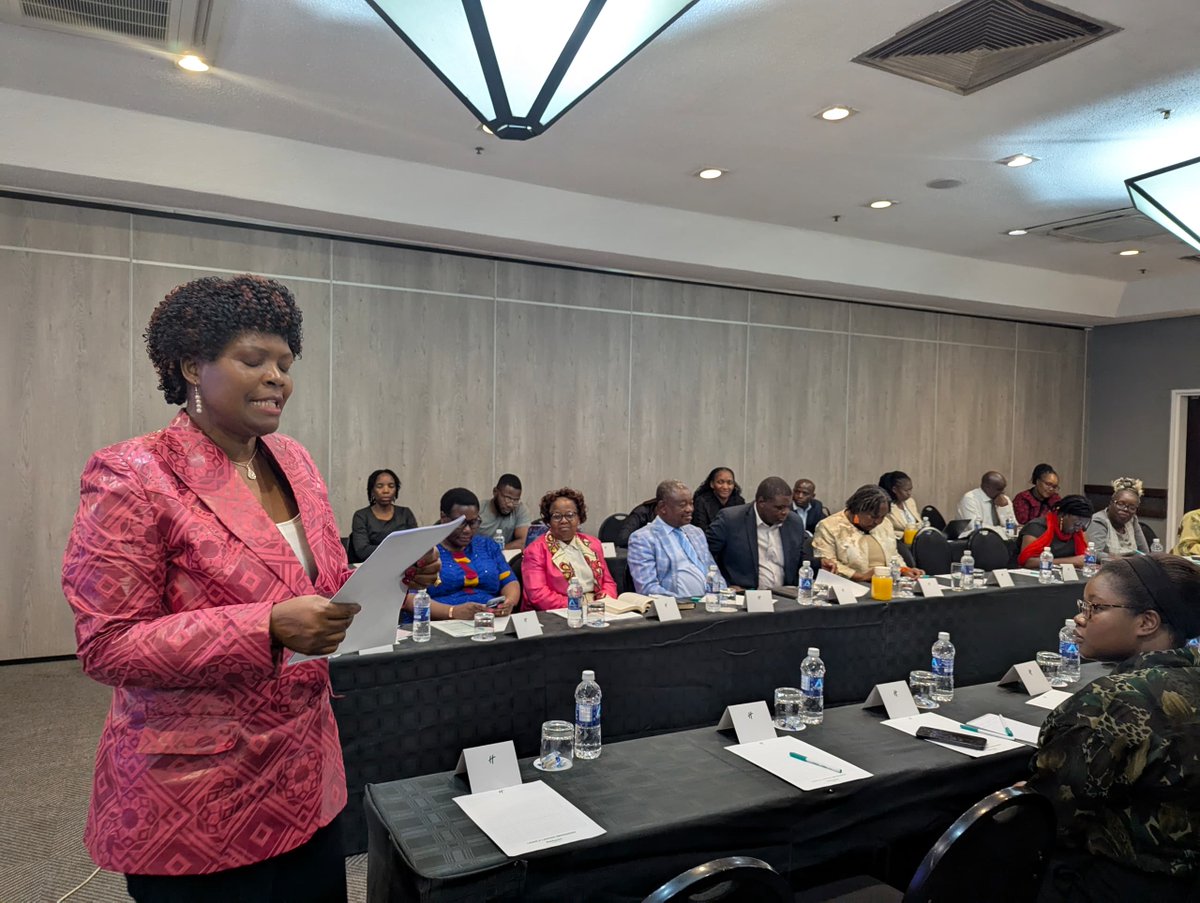 GenderZimbabwe's tweet image. #ZGC, in partnership with UN Women, hosted the final multi-stakeholder workshop on Women&apos;s participation in politics with Independent Commissions. ZGC Commissioner Dr. Mauye delivered the opening remarks. A presentation on &quot;Women&apos;s Participation in Politics,was also shared.