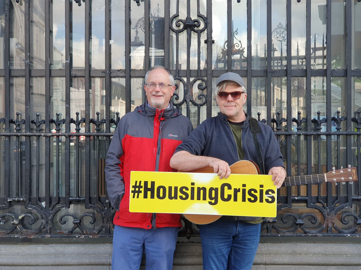 The political parties in the Dáil that have supported my housing crisis protest are People Before Profit - Solidarity, Sinn Féin, Social Democrats &amp; Right to Change. We have a chance to fix this but FF &amp; FG need to be voted OUT. 
Vote left transfer left 
#everyoneshouldhaveahome