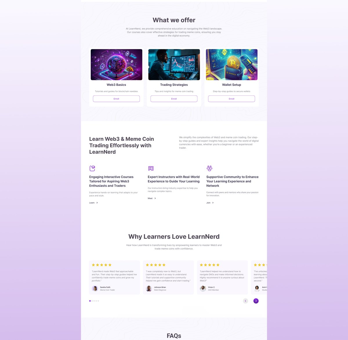 innocentcreates's tweet photo. Hey guys, it's a new week! I've designed a website that teaches Web3 enthusiasts how to trade meme coins and explore the Web3 space.
What do you think?
#uiuxdesign #uidesign #web3 #memecoin #alpmfd #alpmfc https://t.co/50gznSgSEH
