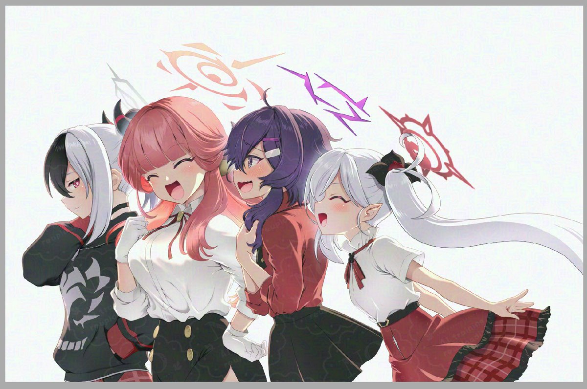 冬コミ用のイラスト進捗　キャラクターの彩色完了
あとは背景とか文字入れたりとか…
本当は今日までに入稿しておきたかった…