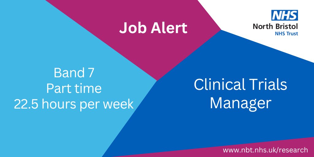 Research at North Bristol NHS Trust (@researchnbt) on Twitter photo 📣JOB ALERT📣
Do you have great #ProjectManagement skills?
We’re on the hunt for a Clinical Trials Manager to join our friendly Academic Respiratory Unit.
Read full details here: bit.ly/492AfqZ
Closing date 5th Dec
<a href="/NBTCareers/">North Bristol NHS Trust Careers</a> 📣JOB ALERT📣
Do you have great #ProjectManagement skills?
We’re on the hunt for a Clinical Trials Manager to join our friendly Academic Respiratory Unit.
Read full details here: bit.ly/492AfqZ
Closing date 5th Dec
<a href="/NBTCareers/">North Bristol NHS Trust Careers</a>
