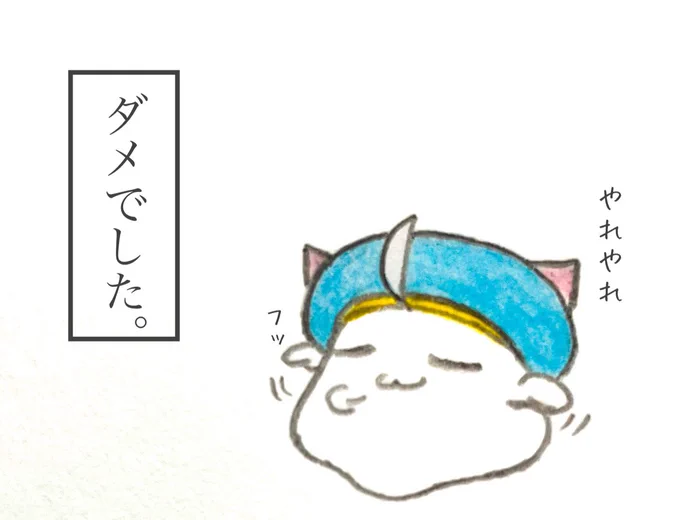 家に帰ってからの自分「描ける……何故かは分からんが今なら完璧なシロちゃんが描ける気がする……!!行けるぞ!!」

↓結果 
