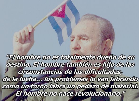 #FidelPorSiempre tus pensamientos perduran comandante