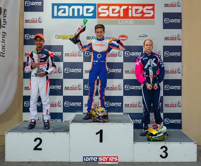 KartingSA's tweet photo. International Weekend Results - Round 2 of the IAME Series

Aaryan Singh:
Qualifying - P2
Heat 1 - P2
Pre Final - P1
Final - P2

Aaron Mason:
Qualifying - P24
Heat 1 - DNS
Pre Final - P11
Final - P12

📸 - Iame UAE https://t.co/ktEEPWjPL8