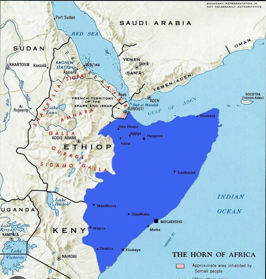 Ethiocracy's tweet photo. The Somali people are one people, one language, one tribe and one culture. They should unite their land and become a great asset to our region.

A peaceful and united Somalia is great for our region. https://t.co/eARpW85kgR