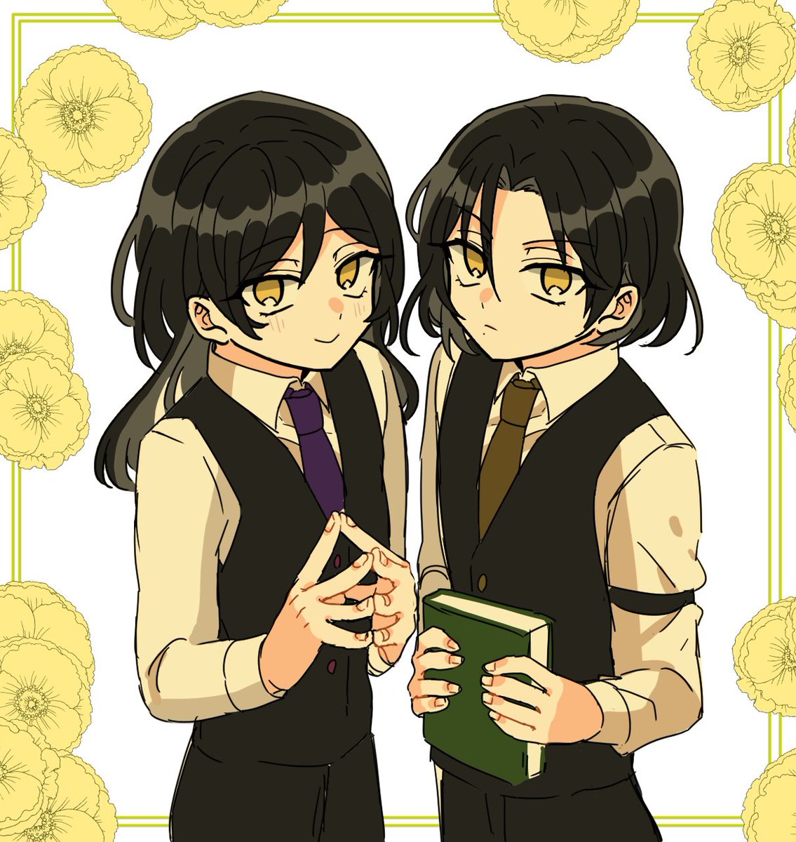 08088916's tweet photo. いい双子の日🌼 https://t.co/rlBeNKupFE