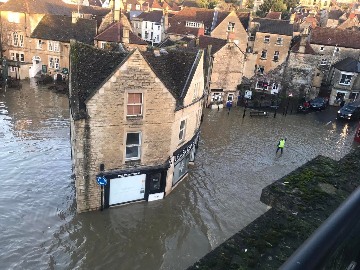 Bradford on Avon... now Bradford in Avon #StormBert