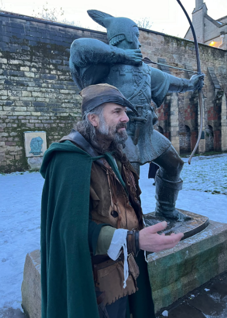 #RobinHood delivered a higher level tour for international 'Memory Scholars' <a href="/NottmTrentUni/">Nottingham Trent University</a> <a href="/NTU_Events/">NTU Events and Conferencing</a>. Weather was cold but our minds soared with great conversation afterwards over fine ales at the fireside <a href="/TriptoJerusalem/">Trip to Jerusalem</a>🍻 So inspirational! 🎯<a href="/VisitNotts/">Visit Nottinghamshire</a> #RobinHoodLives!🏹