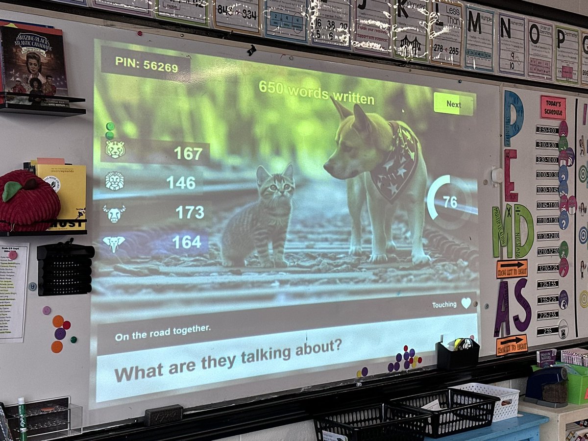 Day 1 testing out <a href="/wewillwrite_com/">WeWillWrite</a> and it is a hit! So many ideas coming through and then suddenly silence as everyone is typing! We are big fans!