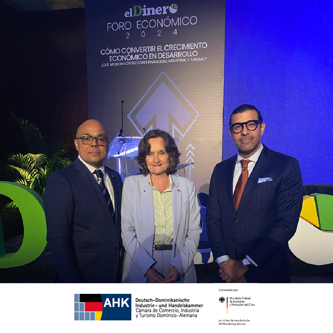 Together for a better future!  After the Economic Forum, we are more convinced than ever that education and productivity are the keys to sustainable development. #Collaboration #Future #DominicanRepublic #AHKRD