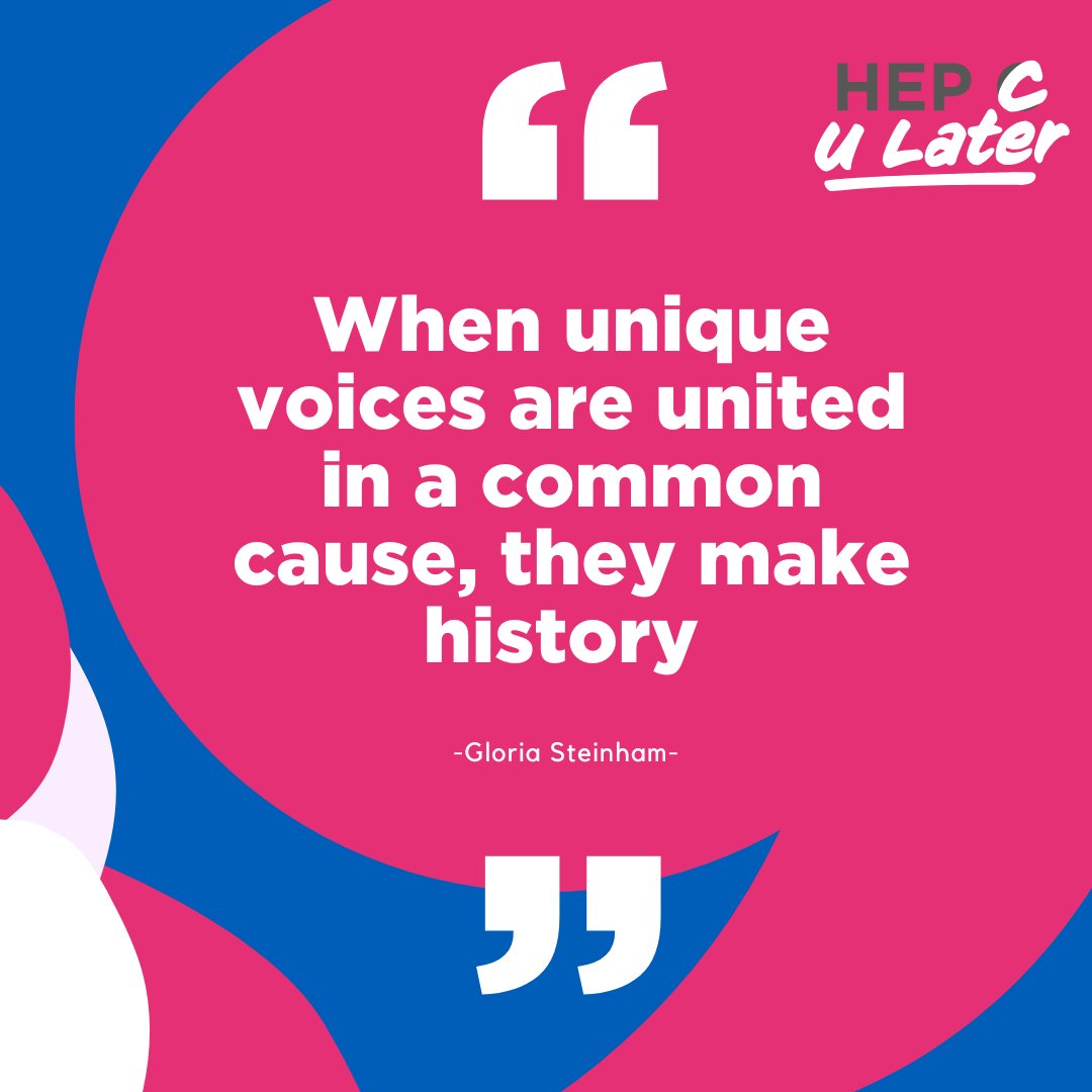 HepC_U_Later's tweet photo. This #EuroTestWeek let’s listen to the experiences of people affected by #HepC, learn &amp; make changes that improve people’s lives. 
#HepCULater EuroTestWeek
@NHS_APA @GileadSciences @MarkHepNational @GeorgiaWilcr https://t.co/1pJbpctKC9