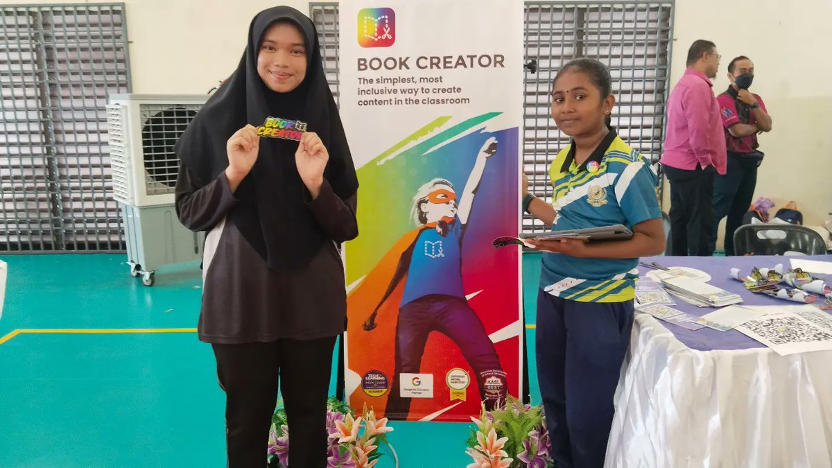 Rooban Arumugam (@roobanarumugam) on Twitter photo 🎉 Digital & Innovation Carnival Perak (13-14 Nov 2024) Recap!
2 incredible days showcasing <a href="/BookCreatorApp/">Book Creator Team</a> to 100+ students & teachers. Huge thanks to SSTP Perak, my amazing students for promoting, our supportive headmaster, & the Book Creator team for their support. 🎉 Digital & Innovation Carnival Perak (13-14 Nov 2024) Recap!
2 incredible days showcasing <a href="/BookCreatorApp/">Book Creator Team</a> to 100+ students & teachers. Huge thanks to SSTP Perak, my amazing students for promoting, our supportive headmaster, & the Book Creator team for their support.