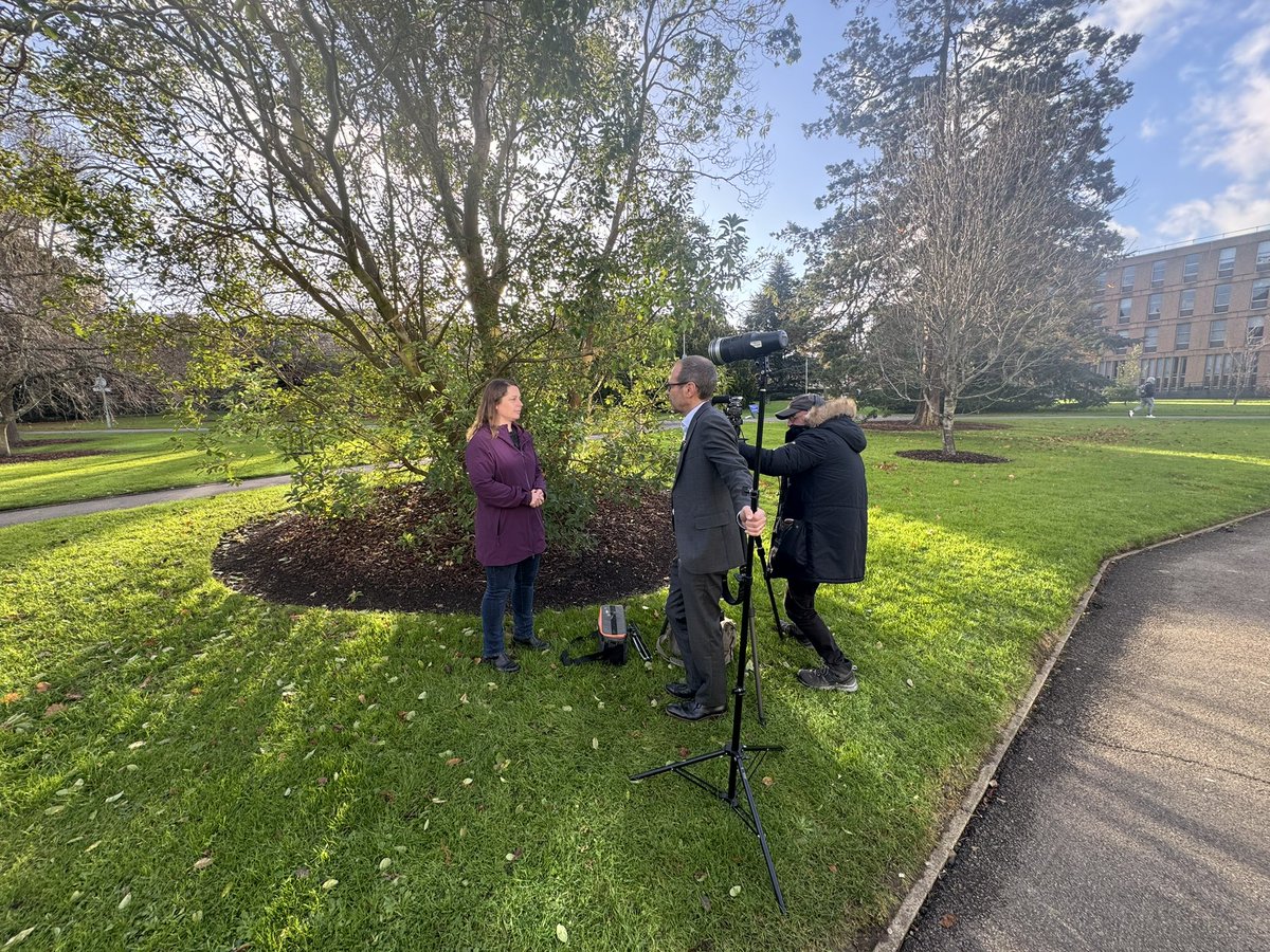 Prof <a href="/hancloke/">Hannah Cloke</a> speaking to <a href="/SkyNews/">Sky News</a> about the UK’s floods in the wake of Storm Bert.
