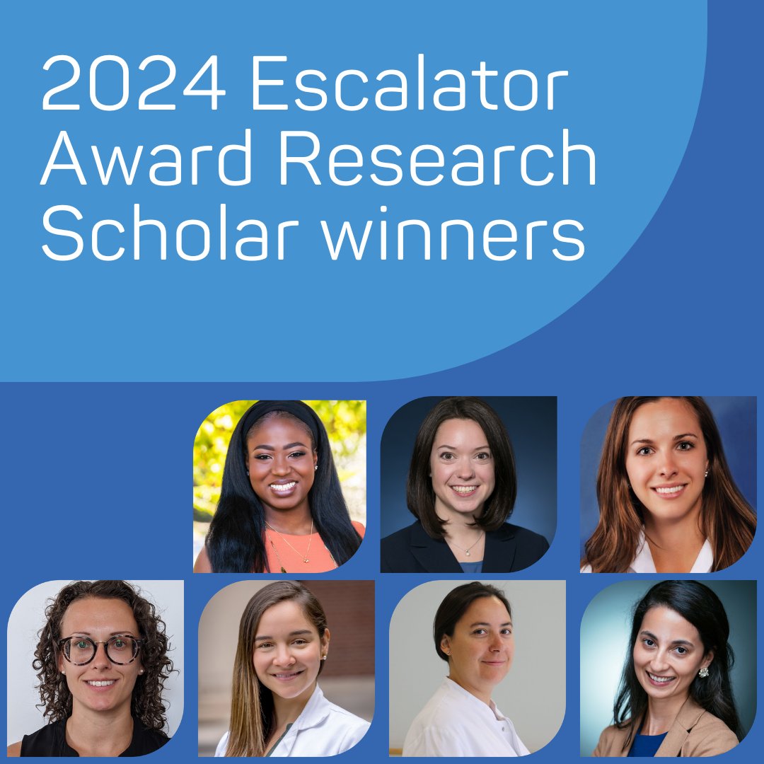 Women As One (@womenas1) on Twitter photo Congratulations to the 7⃣ Escalator Award Research Scholar winners who will join the faculty at <a href="/CVCTForum/">CVCT - CardioVascular Clinical Trialists</a>!
<a href="/AkoczoAgnes/">Agnes Koczo</a>, <a href="/DemiladeMD/">Demi Adedinsewo, MD</a>, <a href="/JLHarrington_MD/">Josephine Harrington, MD</a>, <a href="/JulePinter/">Jule Pinter, MD</a>, @KaitlinMayne, <a href="/mapabonp/">Maria A. Pabón, MD</a>, <a href="/noshreza/">Nosheen Reza, MD, MS</a>
Learn more about the awards: bit.ly/4eJ80Pf
#WIC #CardioTwitter Congratulations to the 7⃣ Escalator Award Research Scholar winners who will join the faculty at <a href="/CVCTForum/">CVCT - CardioVascular Clinical Trialists</a>!
<a href="/AkoczoAgnes/">Agnes Koczo</a>, <a href="/DemiladeMD/">Demi Adedinsewo, MD</a>, <a href="/JLHarrington_MD/">Josephine Harrington, MD</a>, <a href="/JulePinter/">Jule Pinter, MD</a>, @KaitlinMayne, <a href="/mapabonp/">Maria A. Pabón, MD</a>, <a href="/noshreza/">Nosheen Reza, MD, MS</a>
Learn more about the awards: bit.ly/4eJ80Pf
#WIC #CardioTwitter