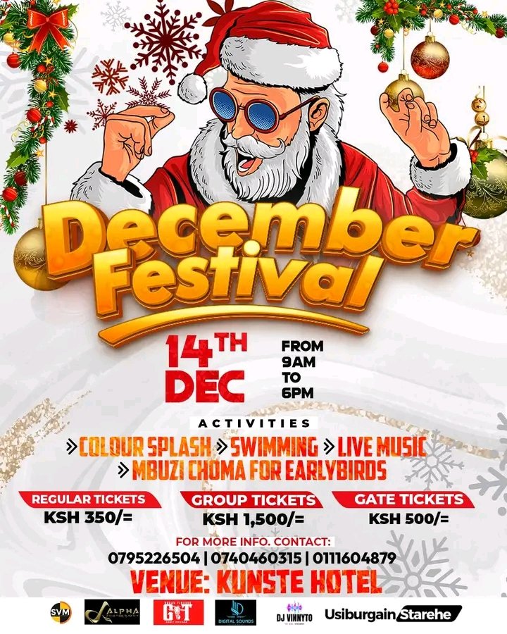 DjBlackspin's tweet photo. On 14th dec ill be performing and serving some good vibez at the December festival Kunste Hotel Nakuru, Kenya https://t.co/Fwq5J912hN