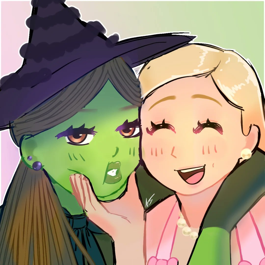itselysiian's tweet photo. Elphaba and Glinda from #Wicked  ! https://t.co/DwmJfZZPOY