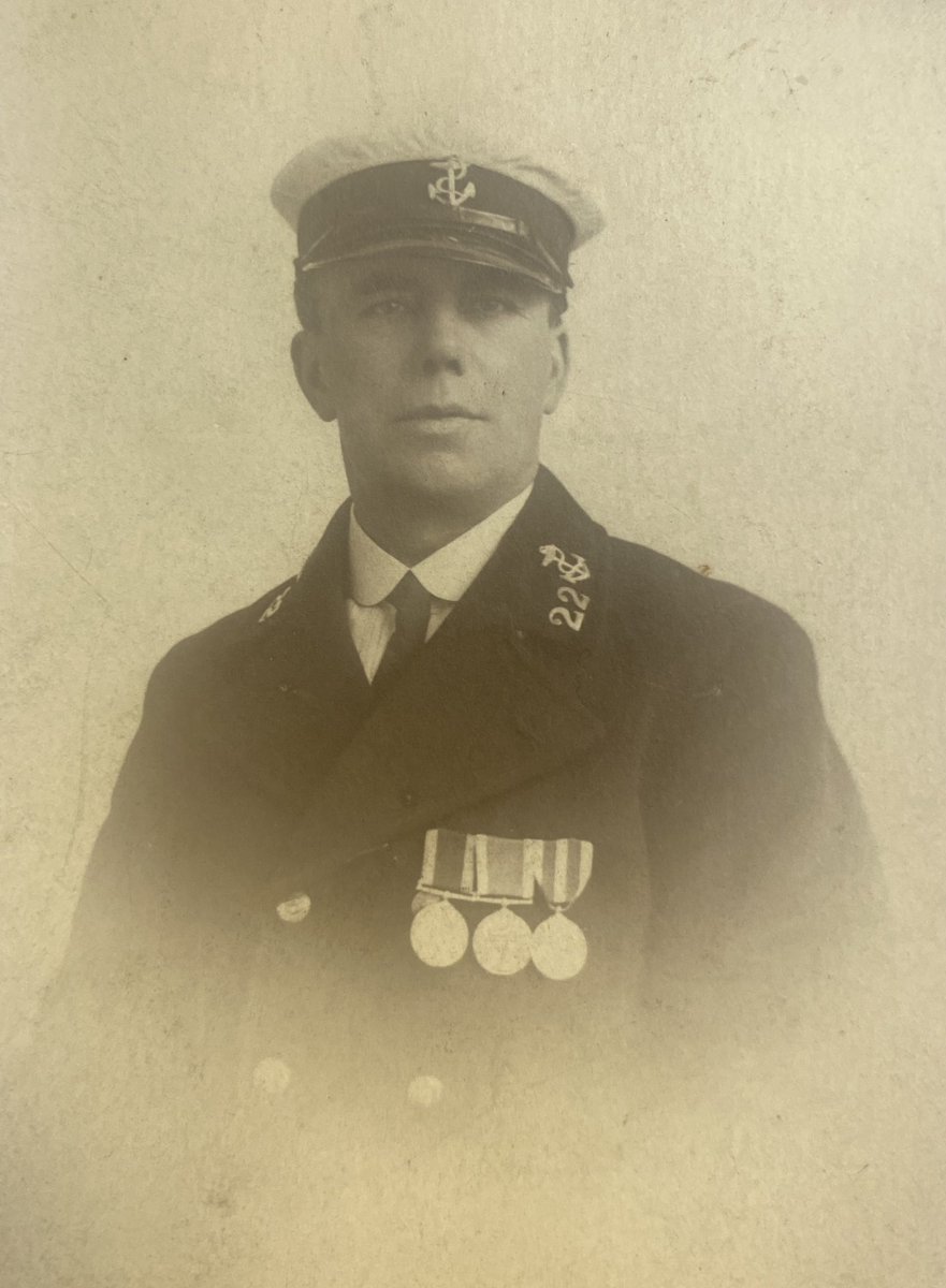 A recent consignment for our Feb 2025 Medals &amp; Militaria auction.
A scarce, and possibly unique combination of medals to Herbert Adams of the Royal Navy, HM Coastguard, and Wear River Police.
Notable is the King’s Police Medal for Gallantry, won in 1918.