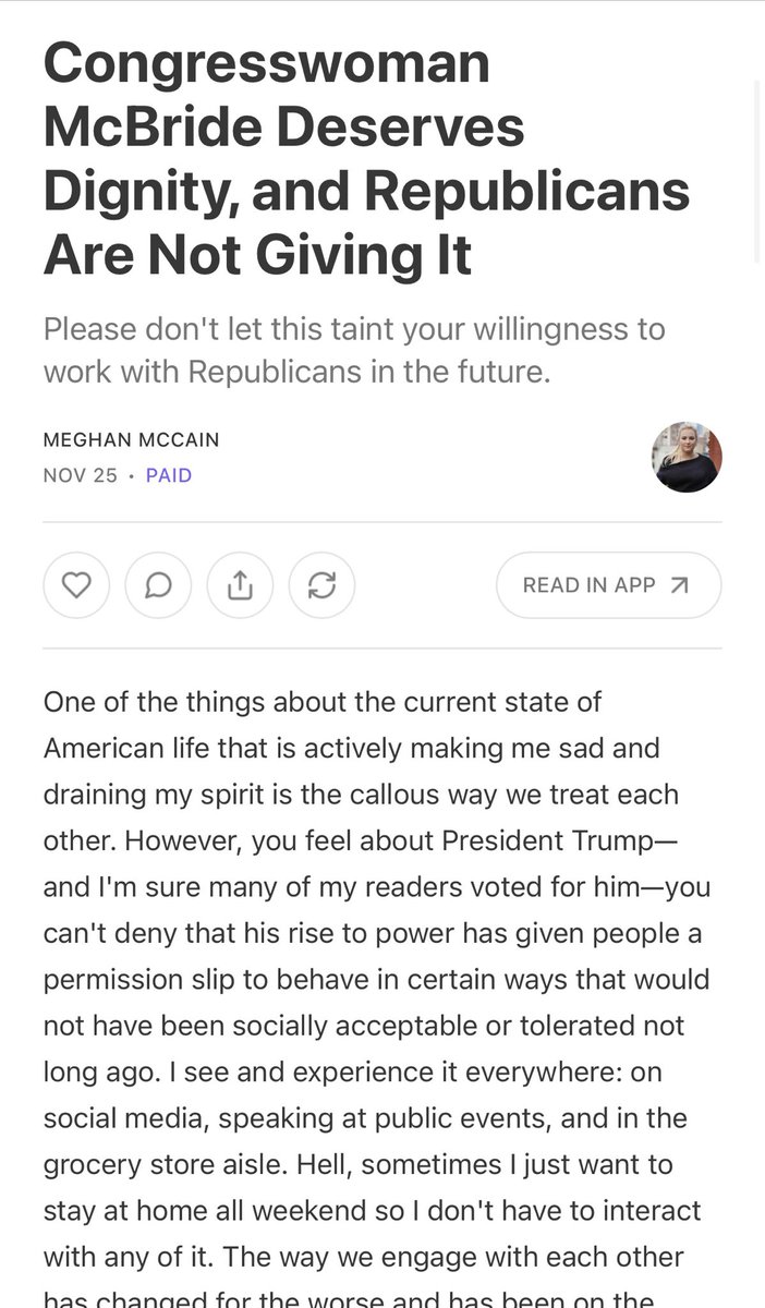 Meghan McCain tweet media