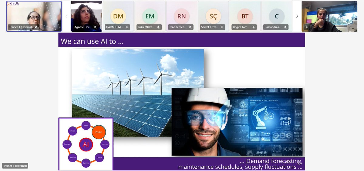 ERNACT Network (@ernact) on Twitter photo 🚀Exciting insights at the <a href="/SeeBridge_/">See Bridge</a> training on #AI for Social Economy #SMEs with <a href="/KrisolisHQ/">Krisolis</a> CEO Aoife D'Arcy!💡
🤖Participants are discovering how #ArtificialIntelligence can boost efficiency & tackle real-world challenges.
Stay tuned for more updates! 🚀Exciting insights at the <a href="/SeeBridge_/">See Bridge</a> training on #AI for Social Economy #SMEs with <a href="/KrisolisHQ/">Krisolis</a> CEO Aoife D'Arcy!💡
🤖Participants are discovering how #ArtificialIntelligence can boost efficiency & tackle real-world challenges.
Stay tuned for more updates!