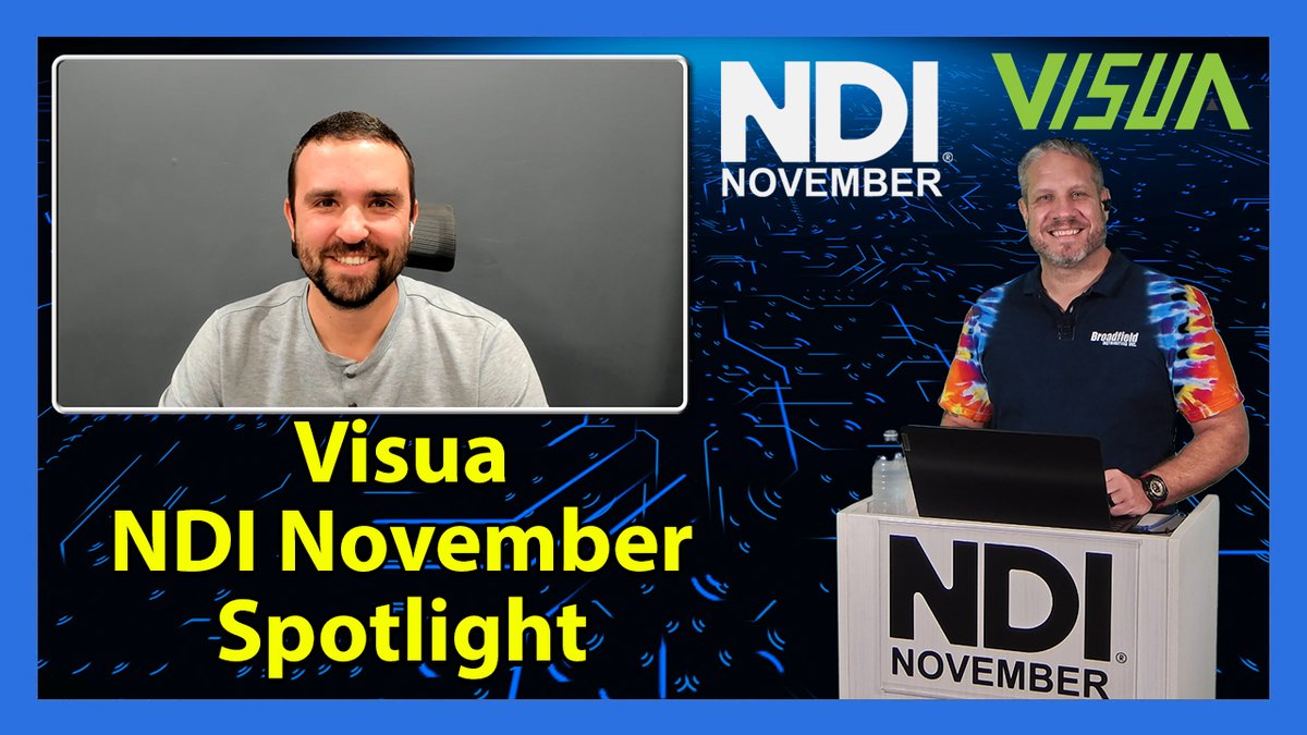 broadfieldsales's tweet photo. NDI November 2024 System Integrator Spotlight: Visua https://t.co/UJ3zquPHaZ https://t.co/mFH6JGhMr9