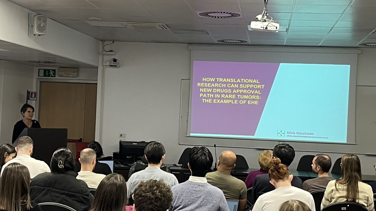 Paul Huang Lab (@huanglabicr) on Twitter photo Learning about the challenges and opportunities of new drug approvals for ultrarare #sarcomas from the amazing <a href="/SilviaStacchia/">Silvia Stacchiotti</a> Learning about the challenges and opportunities of new drug approvals for ultrarare #sarcomas from the amazing <a href="/SilviaStacchia/">Silvia Stacchiotti</a>