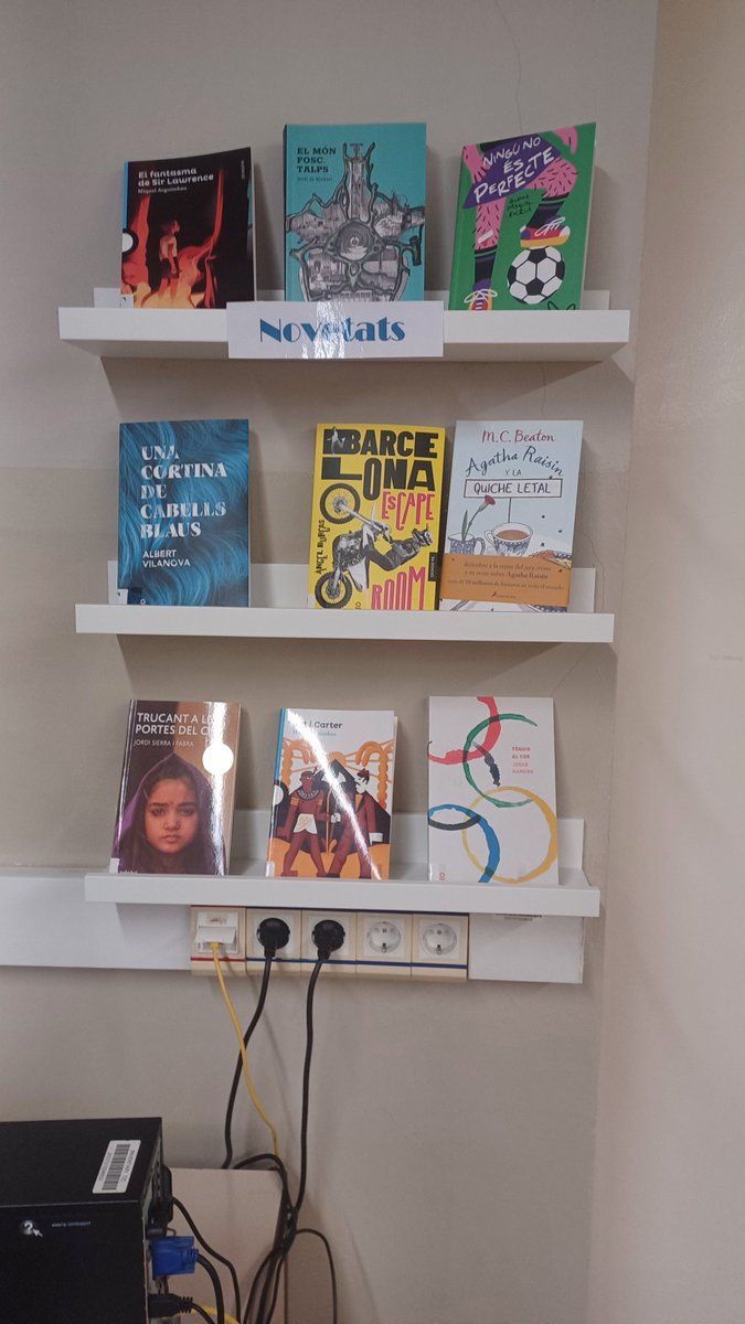 DavidSauriMi's tweet photo. Biblioteca @insJaumeBalmes de Barcelona

Foment pel gust a llegir, la comprensió lectora, el debat literari, i aprofundir en la cultura i la llengua catalana

Des de @jollibre @SANTILLANA_es  hi aportem valor https://t.co/7w7R13rddn