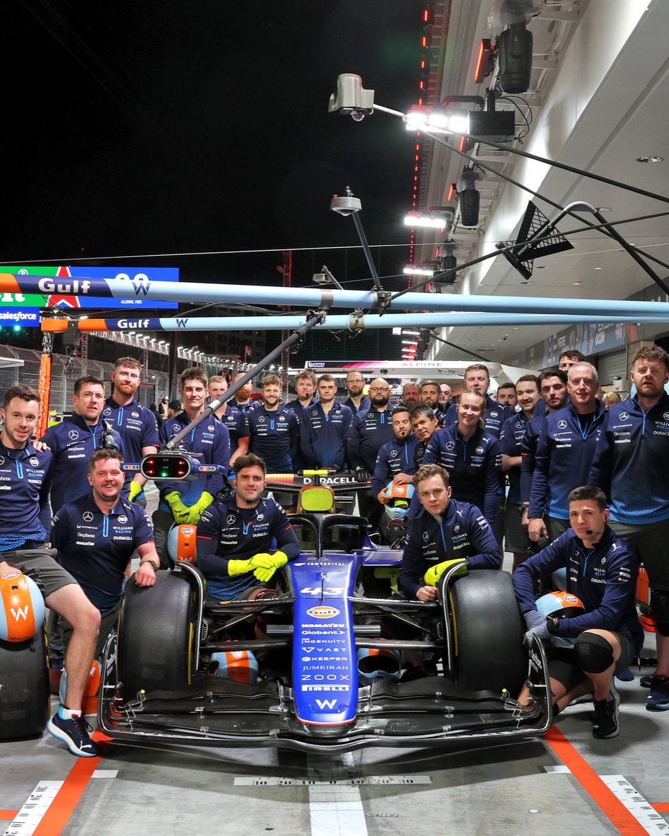 WilliamsF1's tweet photo. Closing out the Americas leg of the 2024 season 🌍

Thanks for having us Las Vegas, we'll meet again in '25 ✌️ https://t.co/zmj73EQdCJ