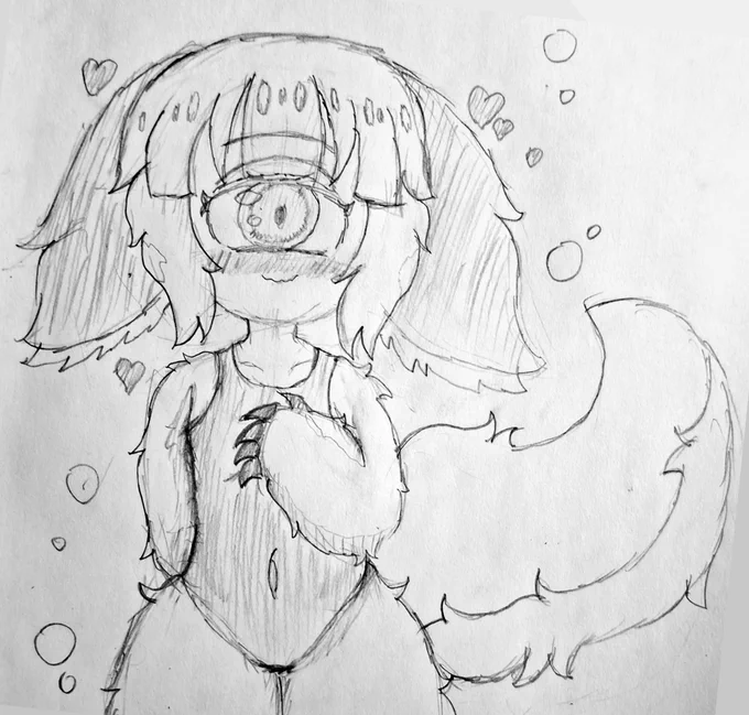 She looks cute in that swimsuit..
#メイドインアビス #miabyss #パッコヤン #pakkoyan 