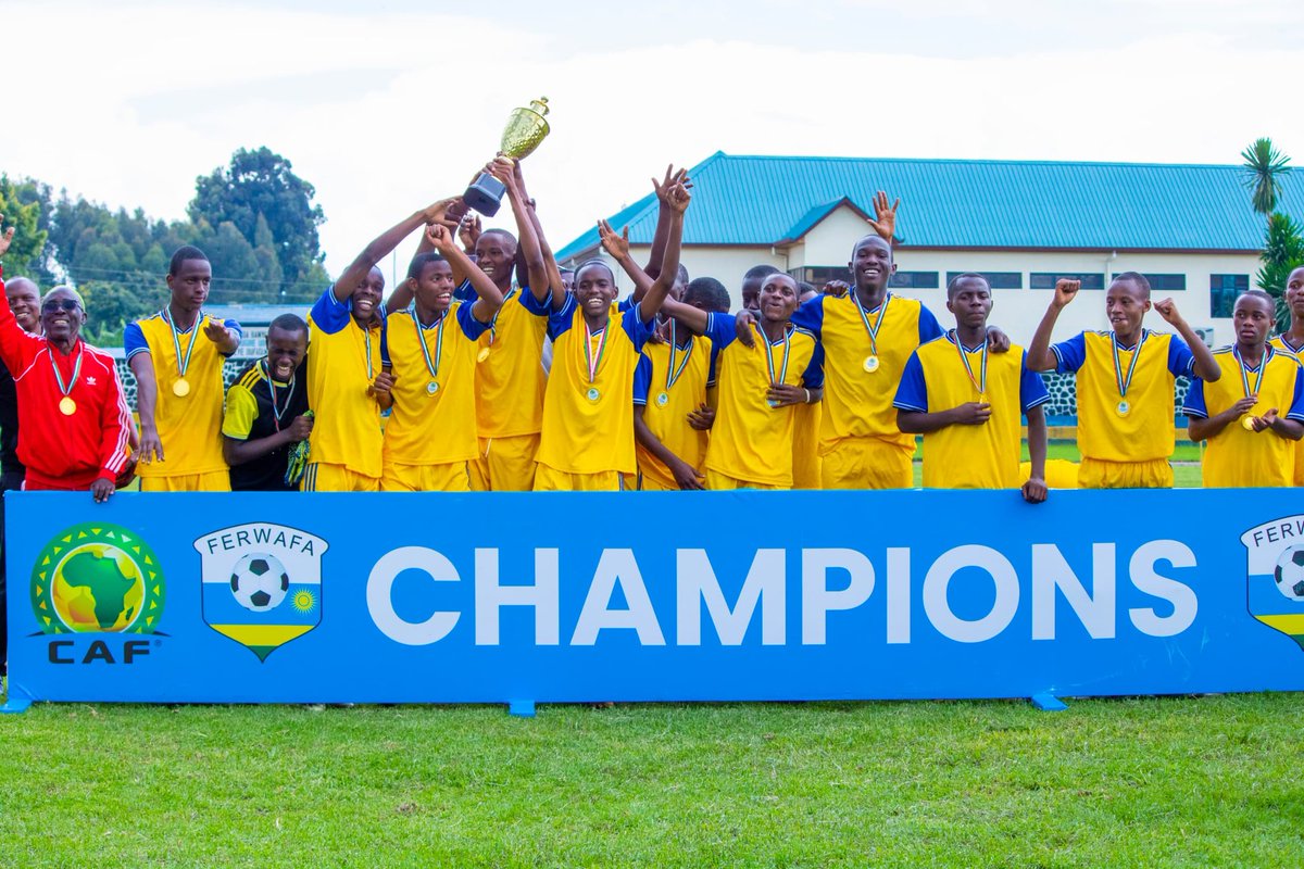 Rwanda School Sports (@schoolsportsrw) on Twitter photo Both GS Kicukiro (Boys) of <a href="/KicukiroDistr/">Kicukiro District</a> and PS Baptiste (Girls) from <a href="/HuyeDistrict/">Huye District</a> will represent Rwanda in the Under-15 "African Schools Football Championship 2024" which will be held in Uganda next month, after winning trophies and Gold Medals at the national level. Both GS Kicukiro (Boys) of <a href="/KicukiroDistr/">Kicukiro District</a> and PS Baptiste (Girls) from <a href="/HuyeDistrict/">Huye District</a> will represent Rwanda in the Under-15 "African Schools Football Championship 2024" which will be held in Uganda next month, after winning trophies and Gold Medals at the national level.