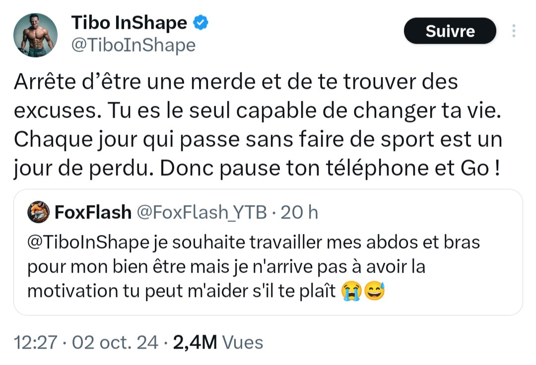 Radin_777's tweet image. Arrête d'être une merde et de te trouver des excuses. Tu es le seul capable de changer ta vie. Chaque jour qui passe sans jouer à Dofus Unity est un jour de perdu. Donc pause ton téléphone et Go !