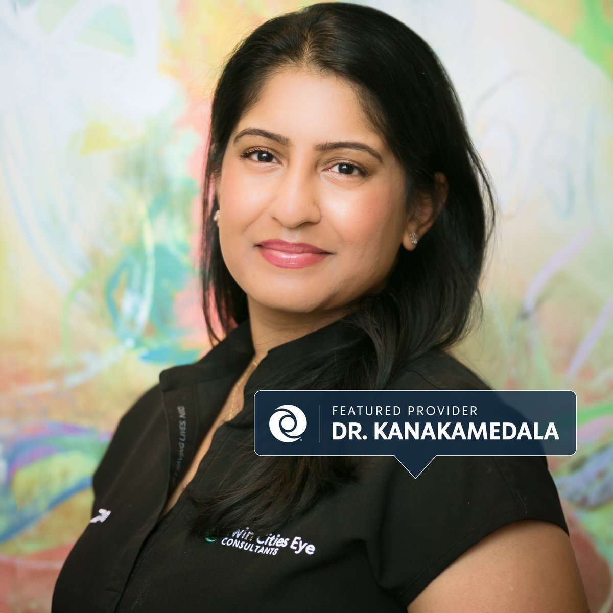 twincitieseye's tweet image. 👩🏽‍⚕️ Dr. Kanakamedala loves making a difference in her patients&apos; lives and is always grateful for their trust. Outside the clinic, she enjoys family time, traveling, and dancing! #TCEC #EyeCare #MeetTheTeam