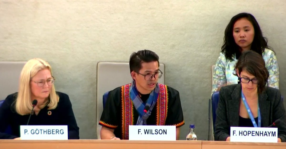zerotolerancei1's tweet photo. #Geneva

"There are several issues [with the #SmartMix measures] that we have seen in the context of transparency and meaningful engagement with #IndigenousPeoples."

- Frederic Wilson from @aippnet, ZTI Steering Group member at #UNForumBHR

Watch online: https://t.co/XNcof9sPzL https://t.co/yETdNToPGp