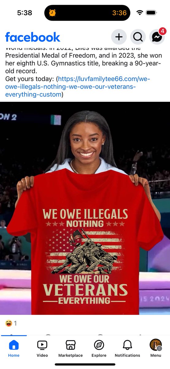 This picture came up on my newsfeed on Facebook. This is why media literacy and AI are so important. We need to teach our students how to spot clickbait, propaganda and AI generated and manipulated visuals.