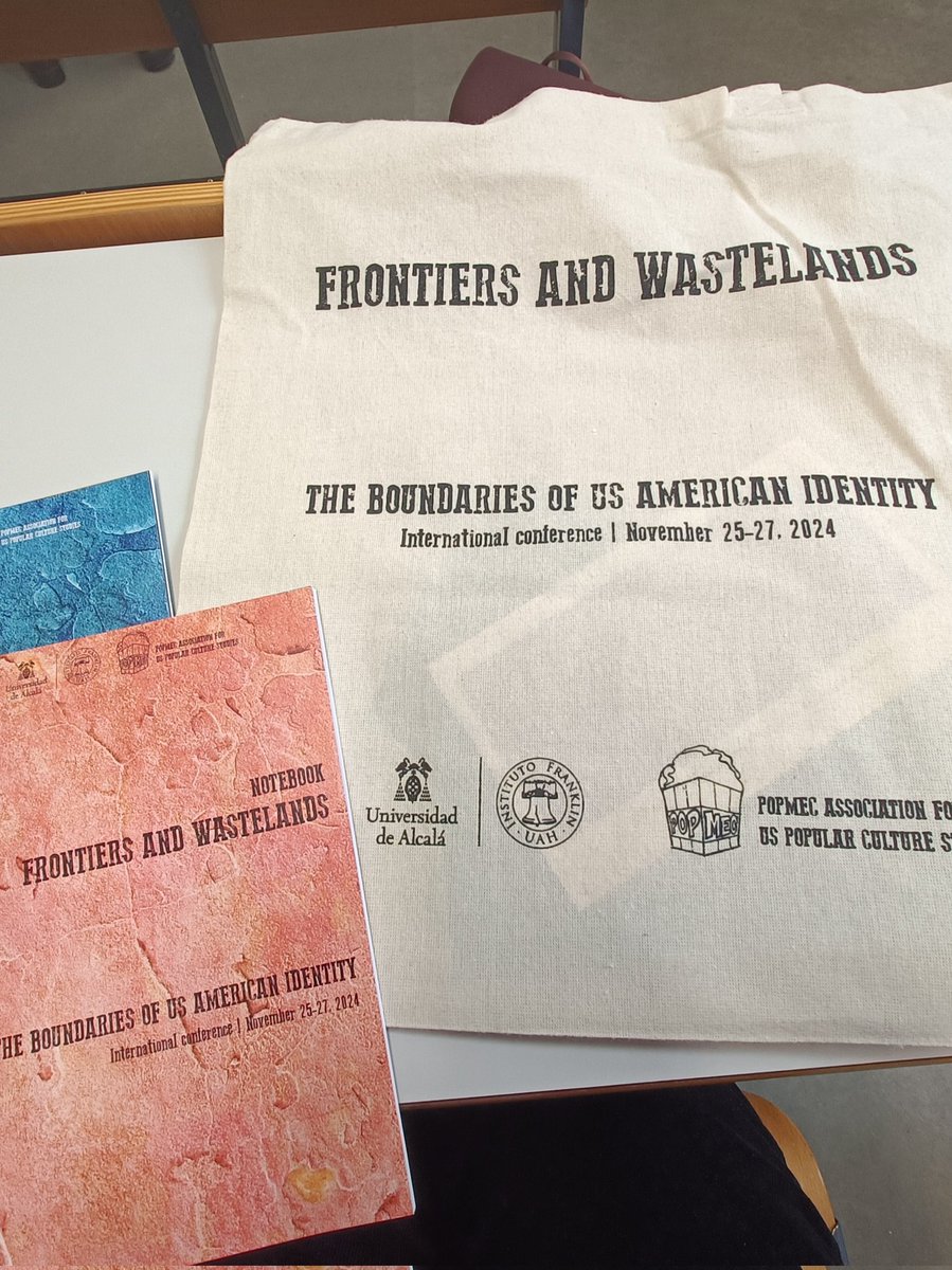 Hi Alcalá and <a href="/IB_Franklin/">Instituto Franklin-UAH</a>. Long time no see! This time for an enriching conference on US frontiers, borders and identity!🚄📝

With <a href="/PopMeC_research/">PopMeC</a>