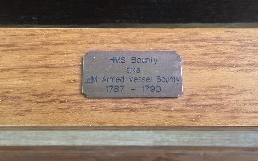 At Hansons, we thrive on the scarce and unusual, including this large copper sheath fragment salvaged from the wreck site of HMS Bounty, in Bounty Bay, Pitcairn Island.
Acquired in 1973 by an RAF technician stationed at Pitcairn while establishing a radio transmitter station.